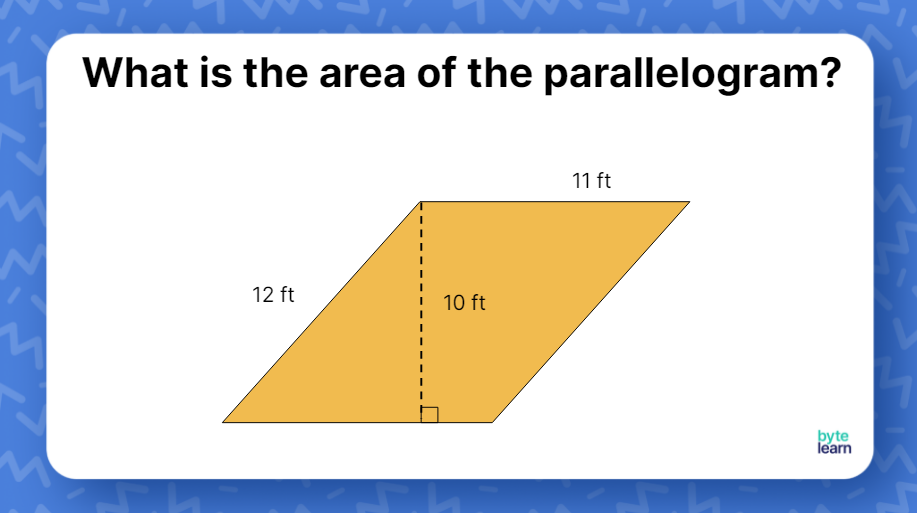 Area Of Parallelogram